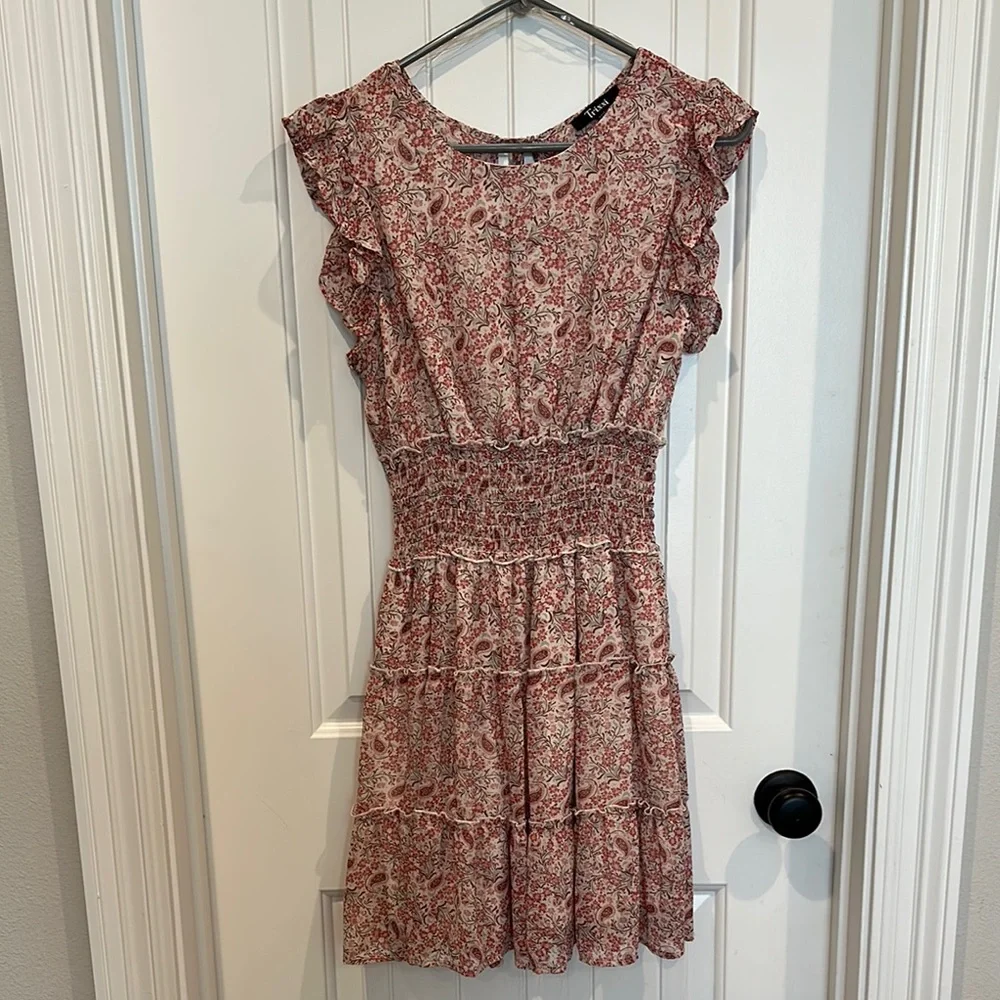 Floral Ruffle Dress - Picture 3 of 11